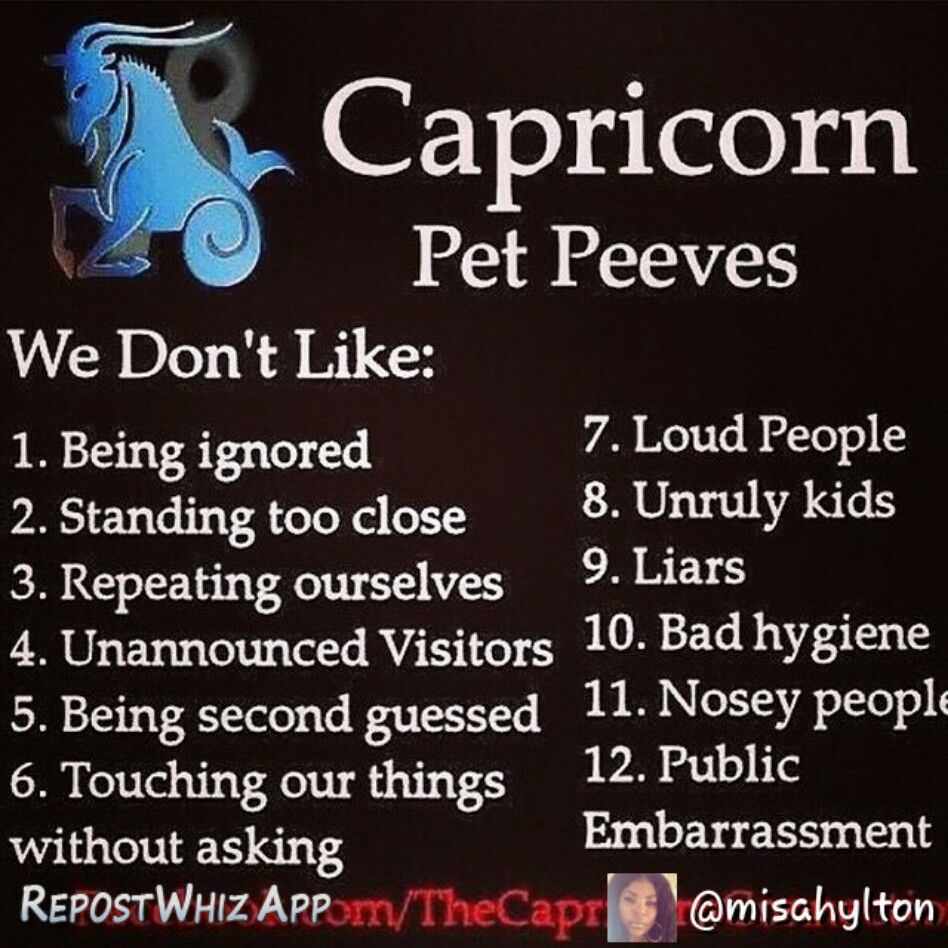 10 Capricorn Traits