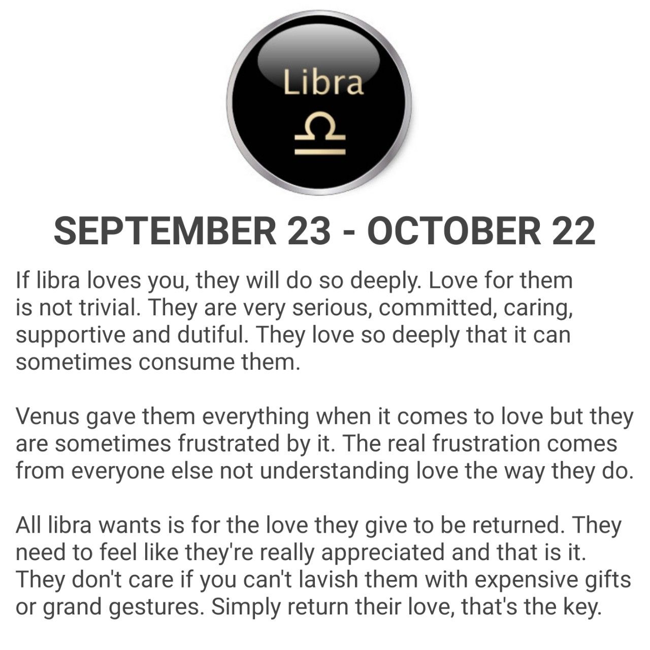 Libra In Love