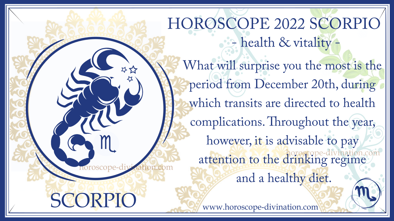 Scorpio And Health