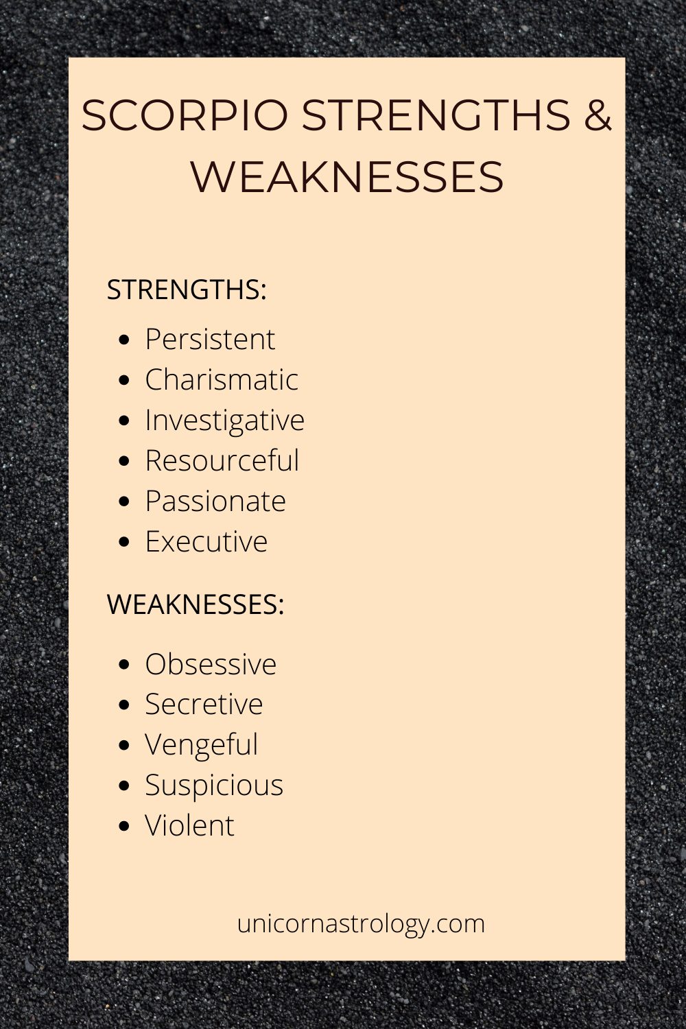 Weaknesses